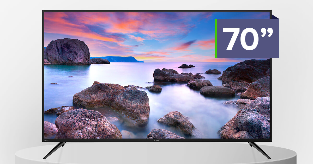 SHARP 70 4K UHD TV