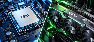 CPU vs GPU: What's the difference? 