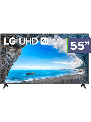 LG 55” 4K Smart TV with AI ThinkQ