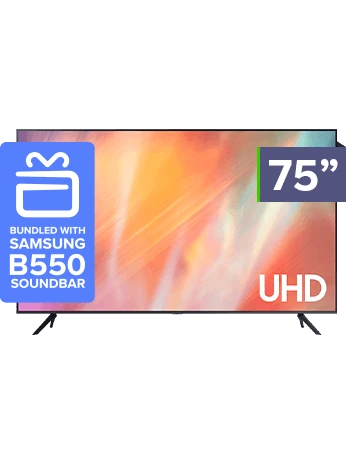 SAMSUNG 75” 4K UHD TV Bundle