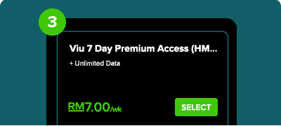 Get Started with Maxis TV Step 3