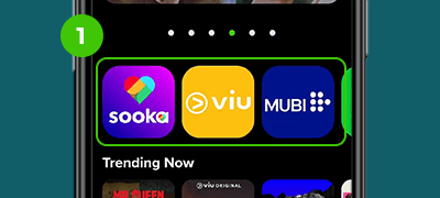 Select sooka on Maxis TV page
