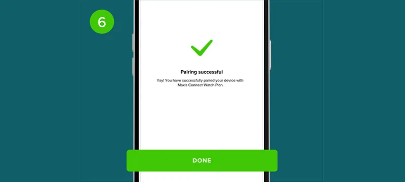 Step 6: Tap Done and wait for activation to be completed