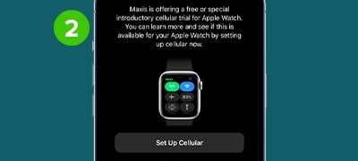 Set Up eSIM Cellular on Apple Watch Series 5 and Above Step 2