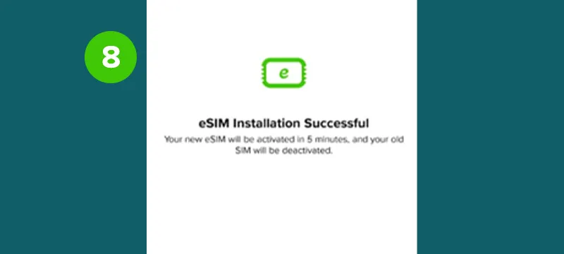 How to set up your devices - Step 8