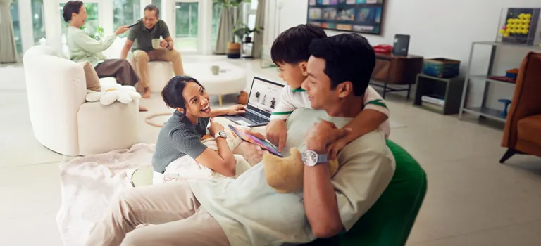 The all-new Maxis Family Plan