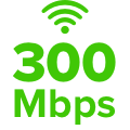 300Mbps
