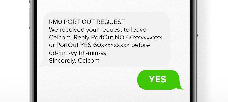 What to do for Celcom Users During Port In to Maxis
