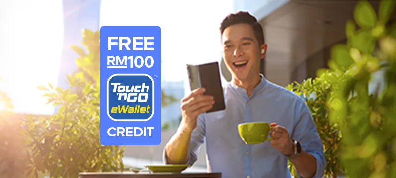 Sign Up Now and Get FREE TNG Credit
