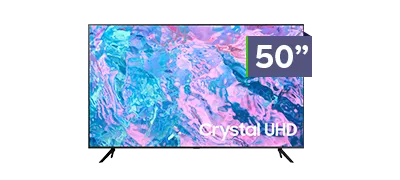 SAMSUNG 50” 4K UHD TV