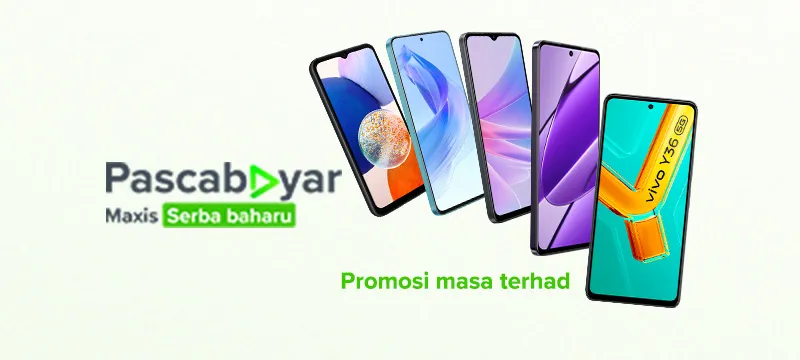 PERCUMA telefon pintar 5G dengan bonus data 5G