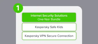 How to Sign Up for Your Kaspersky Plan: Step 1