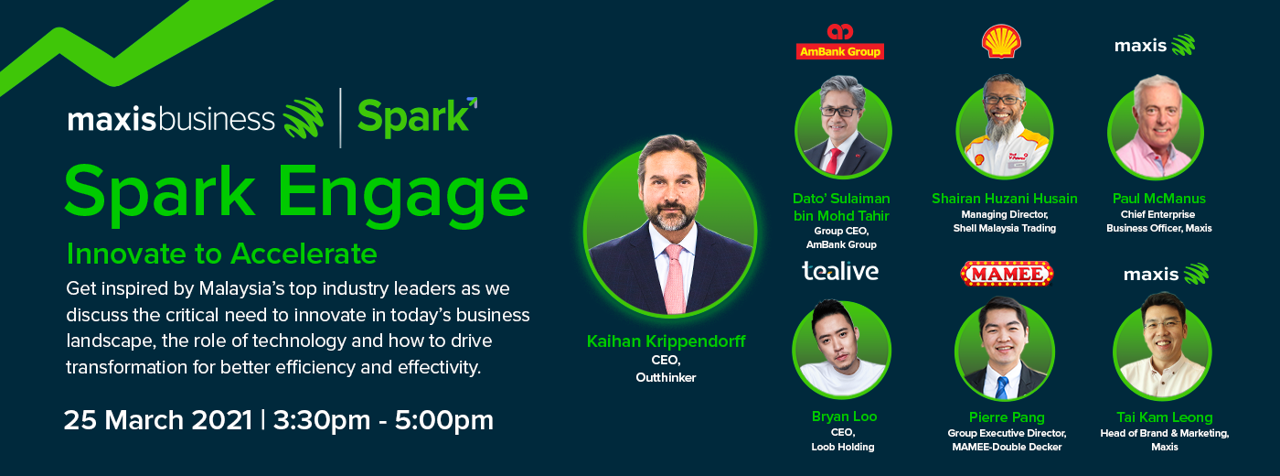 Third instalment of Maxis Business’ Spark Engage challenges businesses to push boundaries and innovate