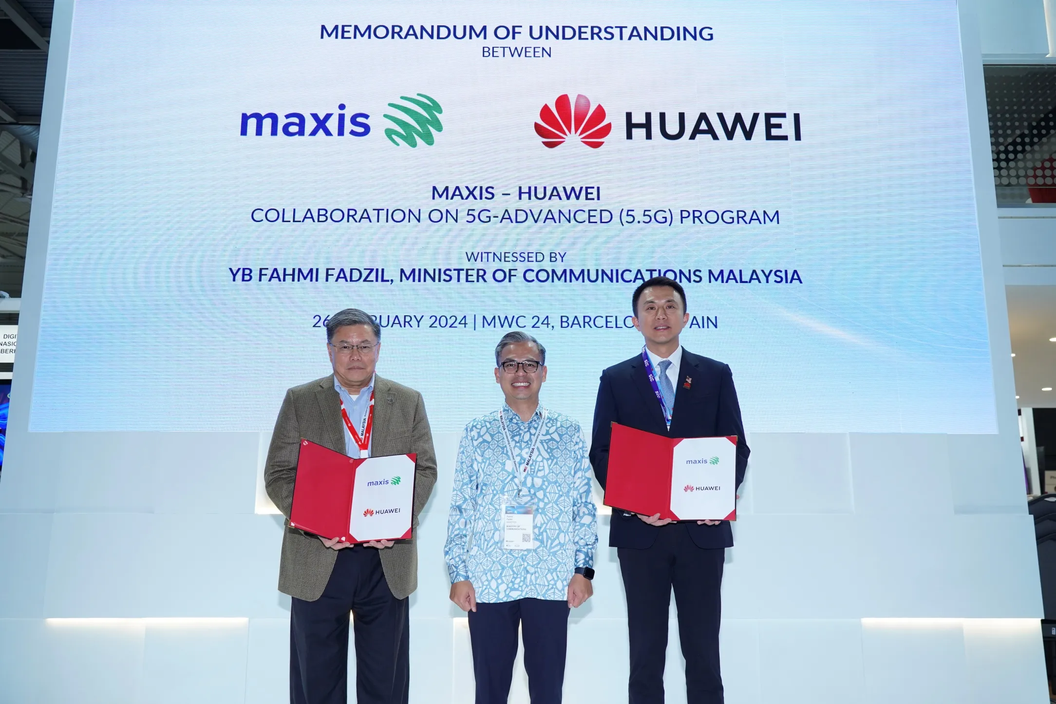 Maxis and Huawei expand 5.5G collaboration to accelerate frontier technology adoption in Malaysia